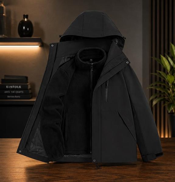 Куртка Dogan (M-6XL) DG896 d.grey (зима)