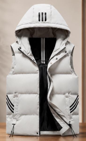 Жилетка Dogan (M-5XL) DG898 l.grey (деми)