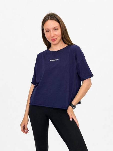 Футболка FSN (44-50) 6562 navy (лето)