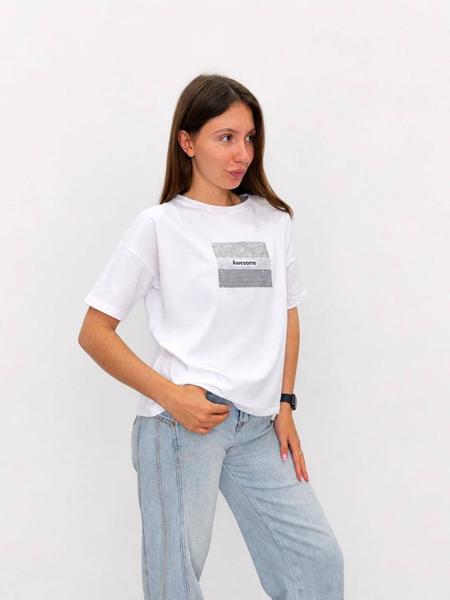 Футболка FSN (44-50) 6572 white (лето)