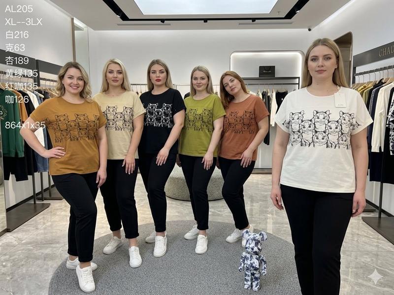 Футболка Шаолинь (XL-3XL) AL7205 white (лето)