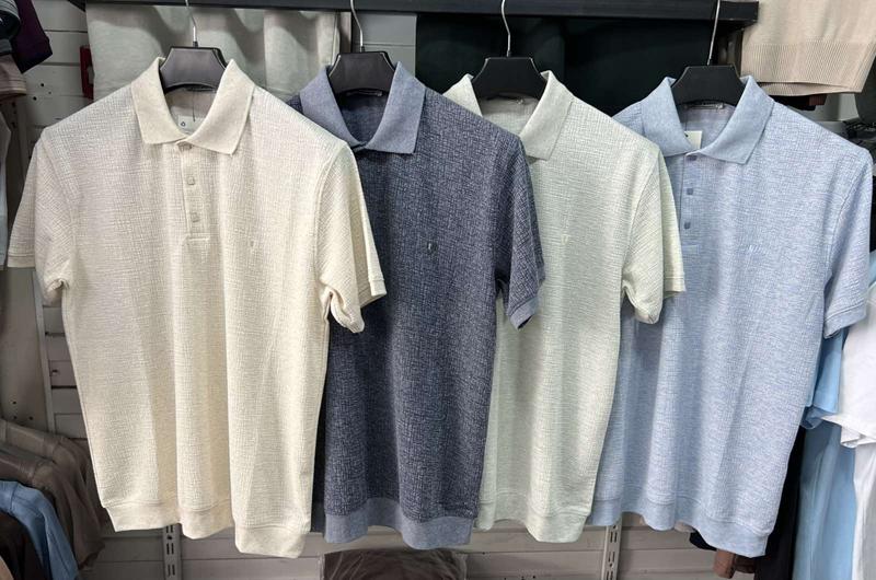 Футболка Vip Stendo (M-2XL) 3008 l.blue (лето)