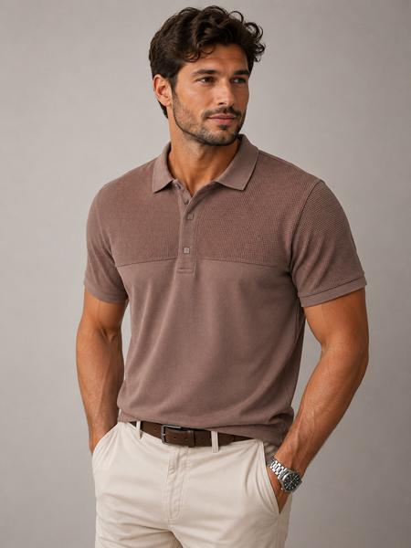 Футболка Vip Stendo (M-2XL) 5640 beige (лето)