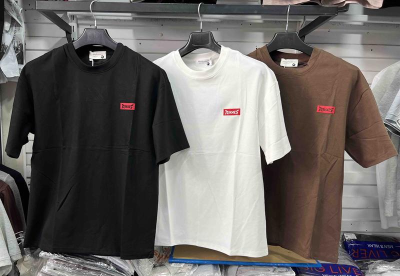 Футболка Vip Stendo (XL-4XL) B110 black (лето)