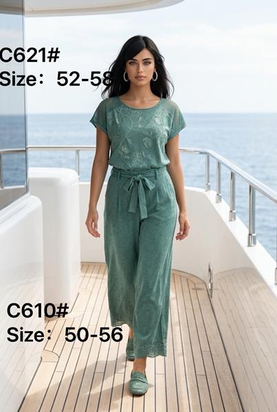 Костюм Yafeier (50-56) C621-610 green (лето)