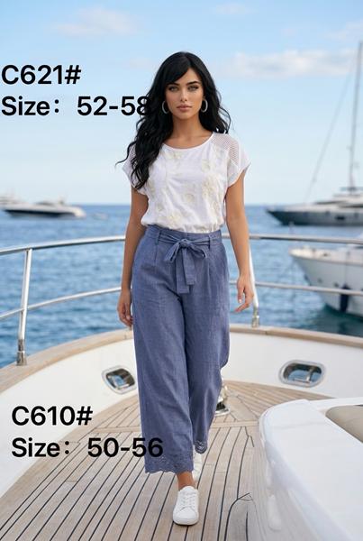 Костюм Yafeier (50-56) C621-610 white-blue (лето)