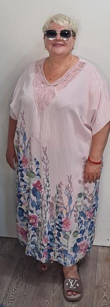 Платье Romeo life (58-64) RL1144 pink (лето)