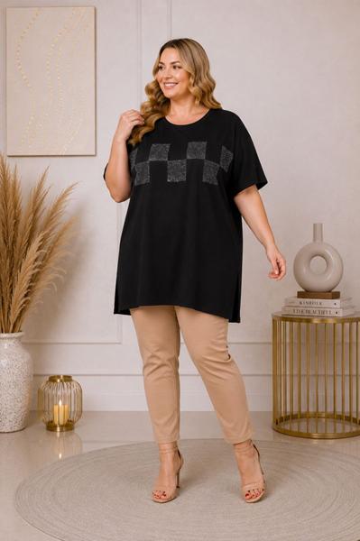 Футболка Global (XL-5XL) GL252 black (лето)
