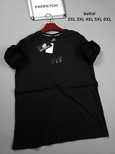 Футболка Hous Of Timur (3XL-7XL) HT4103 black (лето)