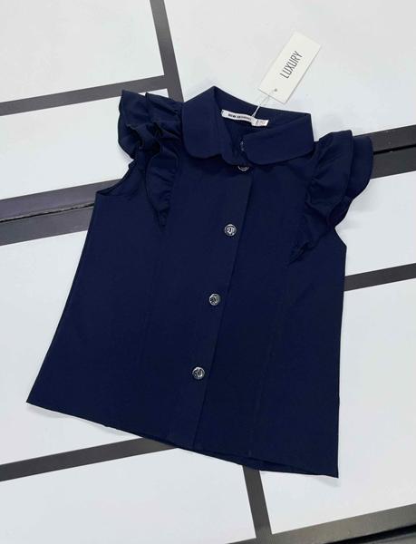 Блузка Kosmy (122-152) 608 navy (лето)