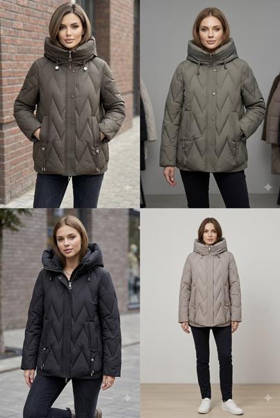 Куртка DGMD (44-52) 5621 brown (деми)