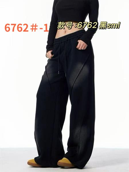 Штаны спорт Lolo Blues (S-L) 6762-1 black (деми)