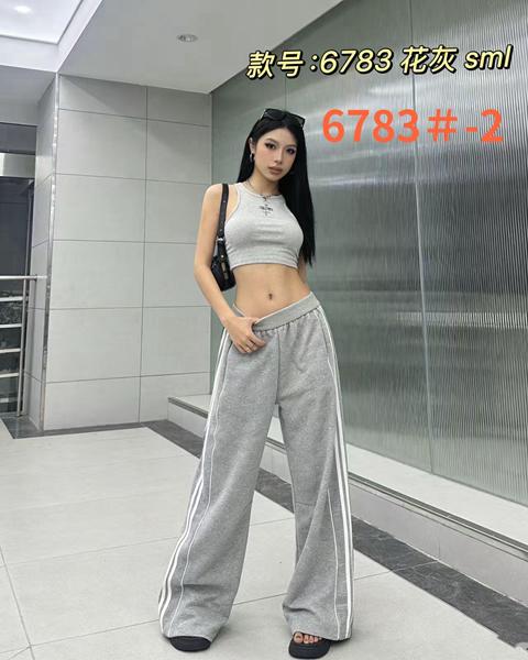 Штаны спорт Lolo Blues (S-L) 6783-2 grey (деми)