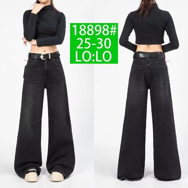 Джинсы Lolo Blues (28-33) 18898 black (деми)