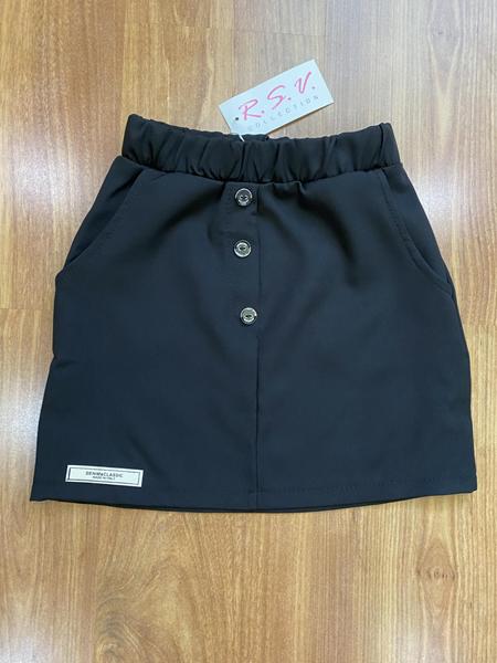 Юбка RSV (122-146) 099 black (лето)