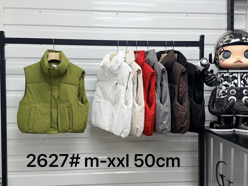Жилетка Oukali (M-2XL) 2627 brown (деми)