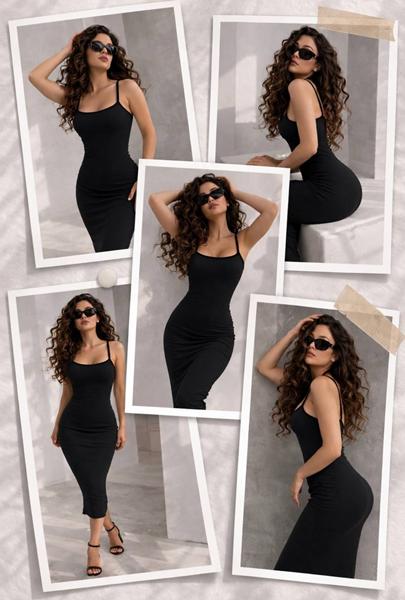 Сарафан Arina (42-48) 4292 black (лето)