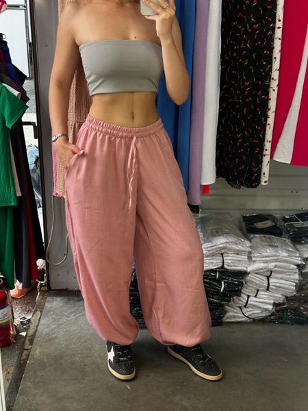 Штаны Arina (42-48) 5187 pink (деми)