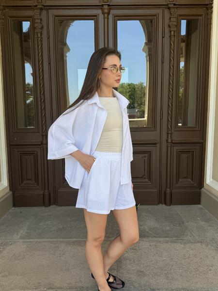 Костюм Arina (42-52) 8083 white (лето)