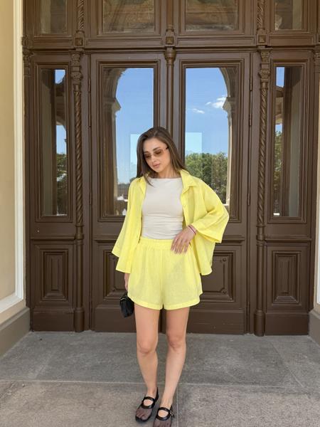 Костюм Arina (42-52) 8083 yellow (лето)