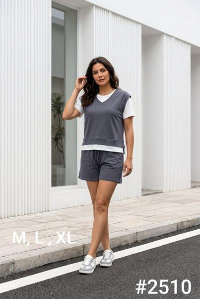 Костюм Kosta (M-XL) 2510 d.grey (лето)