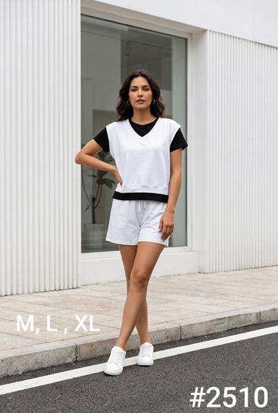 Костюм Kosta (M-XL) 2510 white (лето)