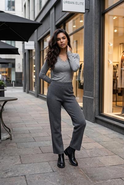 Свитер Kosta (M-L) A012-1 grey (деми)