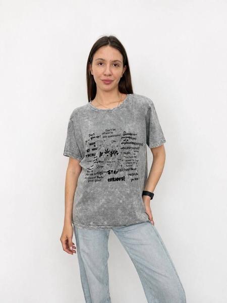 Футболка FSN (46-52) 2810 grey (лето)