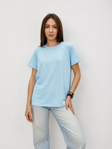 Футболка FSN (48-54) 4022 l.blue (лето)