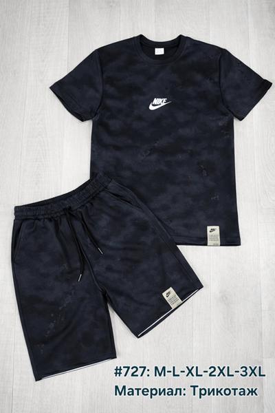 Костюм TRAN (M-3XL) 727 black (лето)