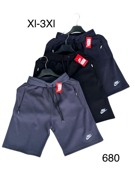 Шорты TRAN (XL-3XL) TR1348 black (лето)