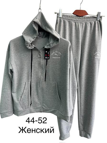 Костюм спорт TRAN (44-52) TR1353 grey (деми)