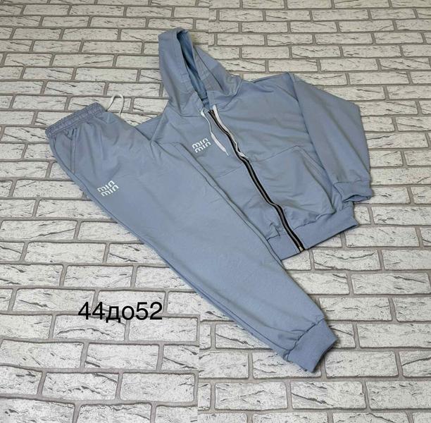 Костюм спорт TRAN (44-52) TR1360 l.blue (деми)