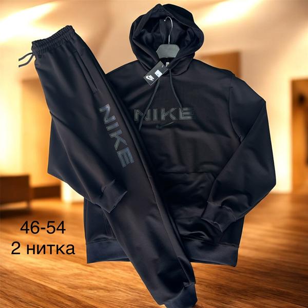 Костюм спорт TRAN (46-54) TR1367 black (деми)