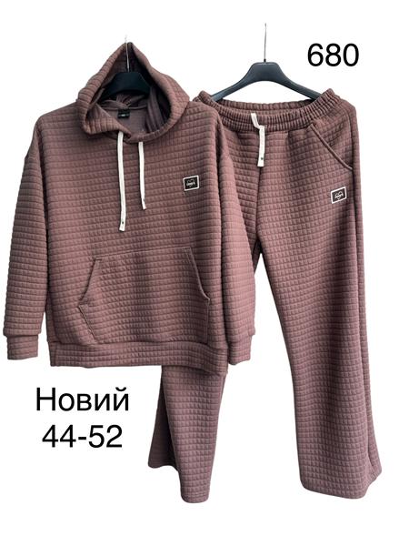 Костюм спорт TRAN (44-52) TR1403 brown (деми)