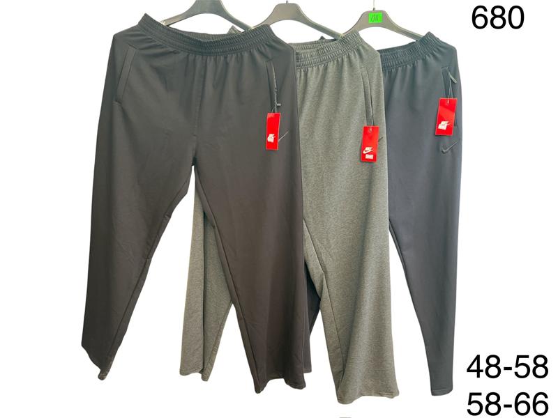 Штаны спорт TRAN (48-58) TR1423 l.grey (деми)
