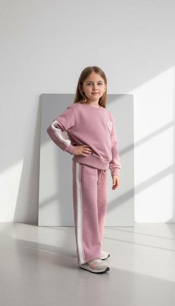 Костюм спорт Dino (5-9) DN1244 pink (деми)