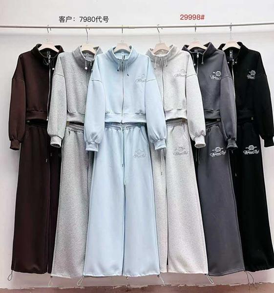 Костюм спорт Oukali (M-XL) 299998 grey (деми)