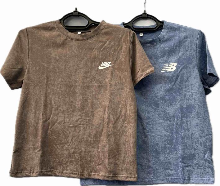 Футболка Shoptime (42-50) S1223 blue (лето)