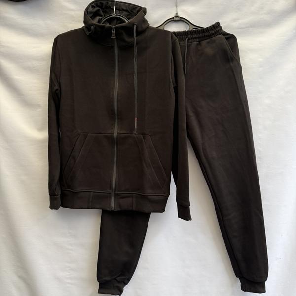 Костюм спорт Shoptime (46-54) S1227 black (деми)