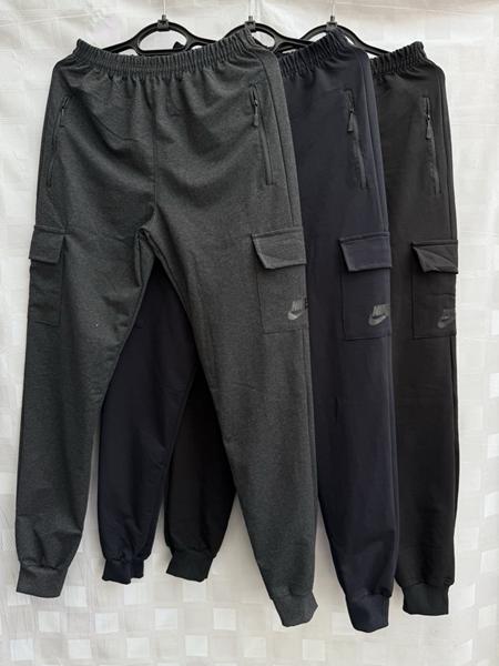 Штаны спорт Shoptime (46-54) S1238 grey (деми)