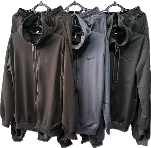 Костюм спорт Shoptime (50-58) S1272 grey (деми)