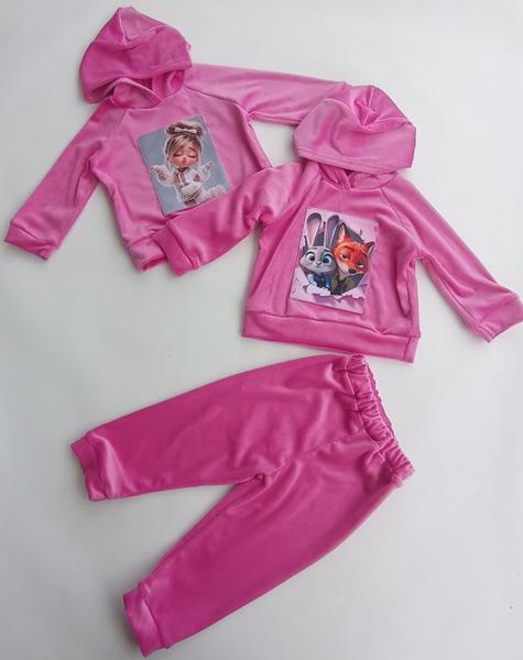 Костюм спорт Meloria (26-34) ML7636 pink девочка (деми)