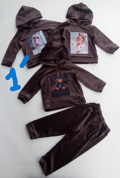 Костюм спорт Meloria (26-34) ML7639 brown (деми)