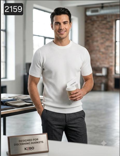 Футболка Moranny (M-2XL) 2159 white (лето)