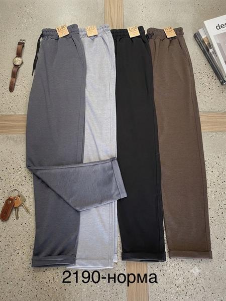 Штаны спорт Moranny (S-2XL) 2190 l.grey (деми)