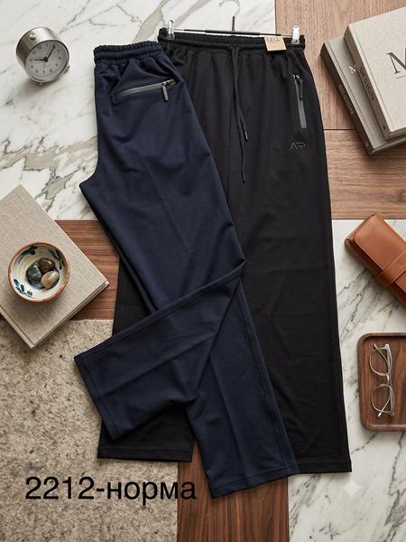 Штаны спорт Moranny (S-2XL) 2212 navy (деми)