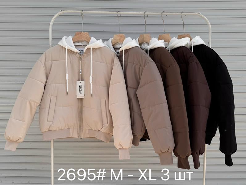 Куртка DGMD (M-XL) 2695 chocolate (деми)