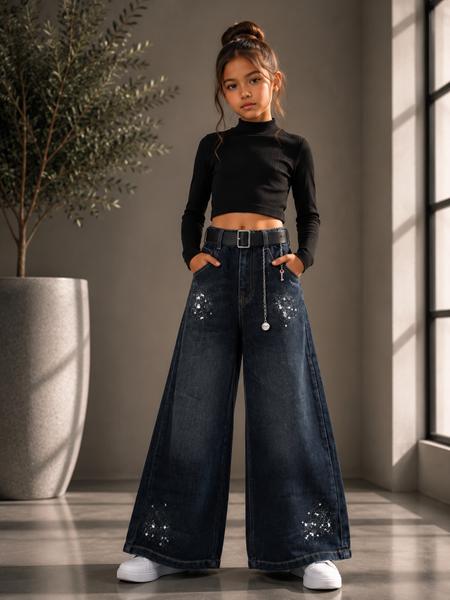 Джинсы Major kids (24-28) 2245 navy (деми)