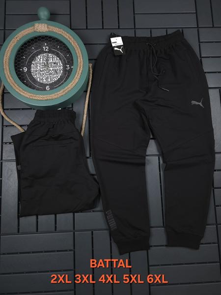 Штаны спорт Hous Of Timur (2XL-6XL) HT3318 black (деми)